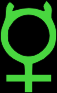 Astrologick symbol Merkuru