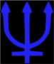 Astrologick symbol Neptuna